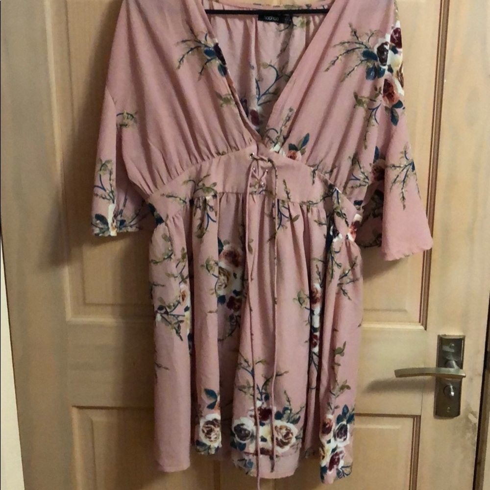 Floral skater dress